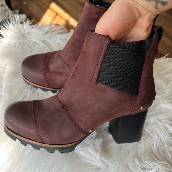 Sorel suede booties women’s size 7.5 - Picture 3 of 4